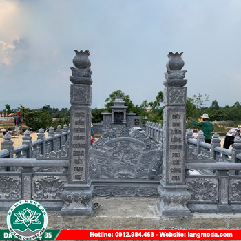 Mẫu nghĩa trang dòng họ LM 56